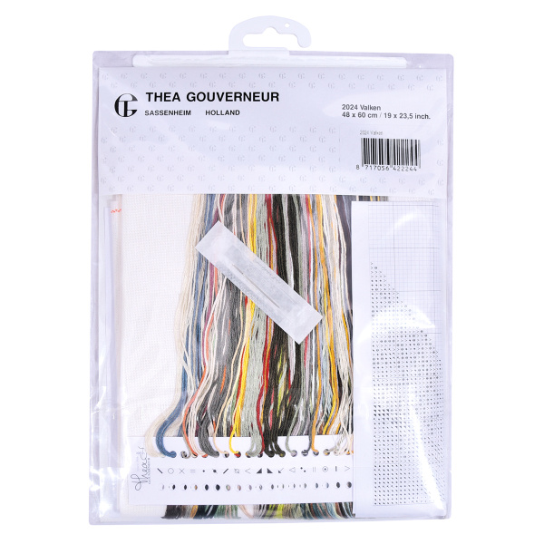 Набор для вышивания "Соколы", канва лён 32 ct. Арт 2024                    