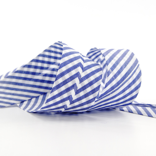 Косая бейка с рисунком SAFISA, арт.6282, 30 мм, 25 м, цвет 15. Арт 6282-30мм-15