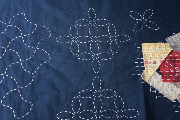 Шаблон для вышивки сашико "семь сокровищ". Арт ERS.004