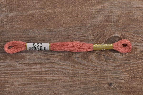 Мулине COSMO однотонный цвет  853       . Арт 25-6/853       