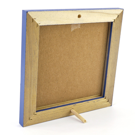 Рамка деревянная цвет синий. Арт GBFRM8                  