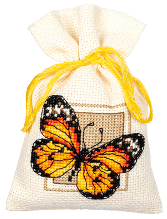 Набор для вышивания мешочков (саше) "Бабочки". Арт PN-0147918