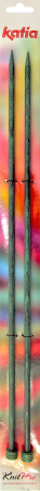 Спицы прямые KATIA, 40 см, 6 мм. Арт 7644