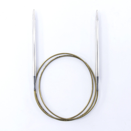 Спицы, круговые, супергладкие, addiClassic №5.5, 100 см. Арт 105-7/5.5-100