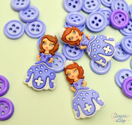 Набор пуговиц и/или декоративных элементов "София". Арт 21241