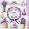 Набор для вышивания "Лавандовое" по рисунку О. Куреевой. Арт 11.004.06