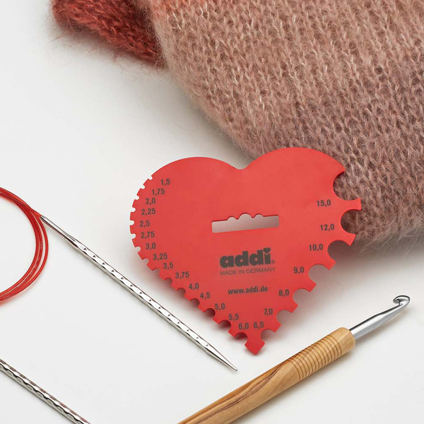 Измеритель спиц и крючков addiTwin. Арт 409-7