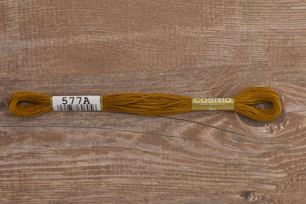 Мулине COSMO однотонный цвет  577       . Арт 25-6/577       