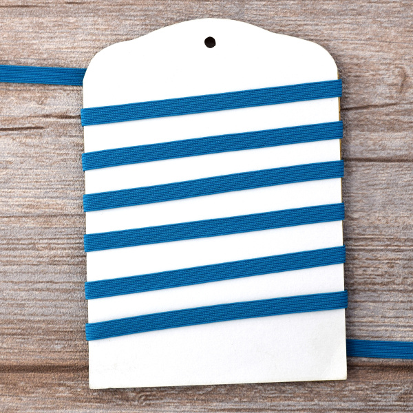 Резинка 6,6 мм, цвет морской волны. Арт 851113010L4712