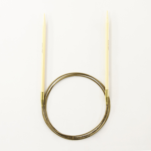 Спицы, круговые, бамбук addiNature BAMBOO №4,5, 120 см. Арт 555-7/4.5-120