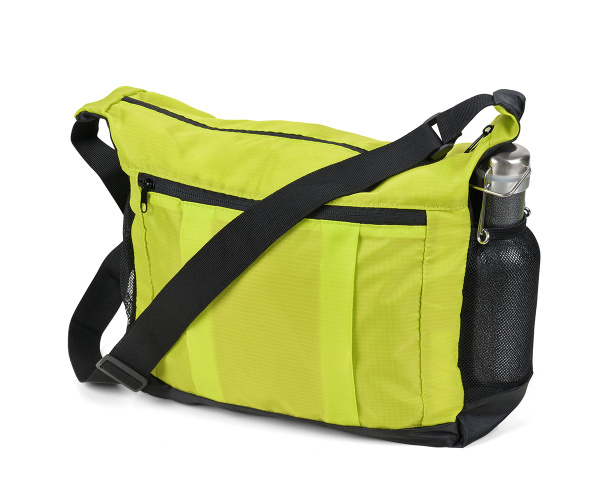 Сумка TROIKA на плечо складная (для экономии места во внутреннем отделении). Арт RUC40/GR