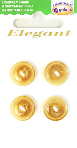 Пуговицы ELEGANT. Арт 13790-15-00014/4