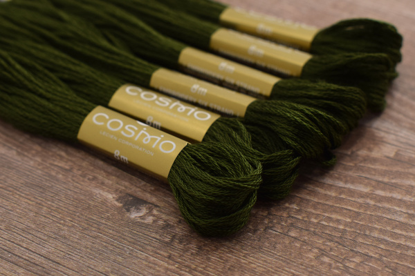 Мулине COSMO однотонный цвет  637       . Арт 25-6/637       