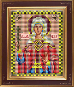 Набор для вышивания бисером Икона "Св. Лидия". Арт М242