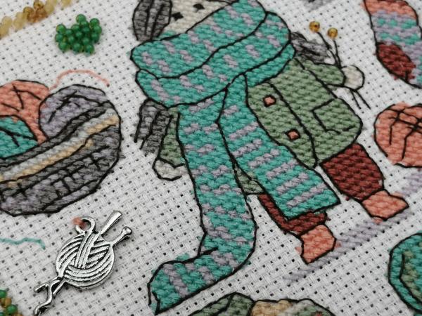 Набор для вышивания  "Уютное хобби". Арт 13.003.36