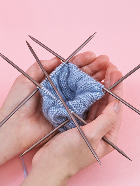 Спицы чулочные с острыми кончиками addiMystic Sock Lace, алюминиевые, №4, 20 см, 5 шт. Арт 202-2/4-20