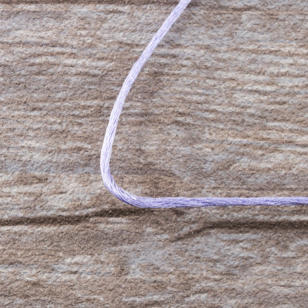 Шнур атласный SAFISA 1,5 мм, 25 м, цвет 08, сиреневый. Арт 470-08                  