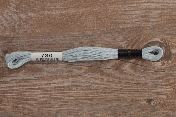 Мулине COSMO однотонный цвет  730       . Арт 25-6/730       