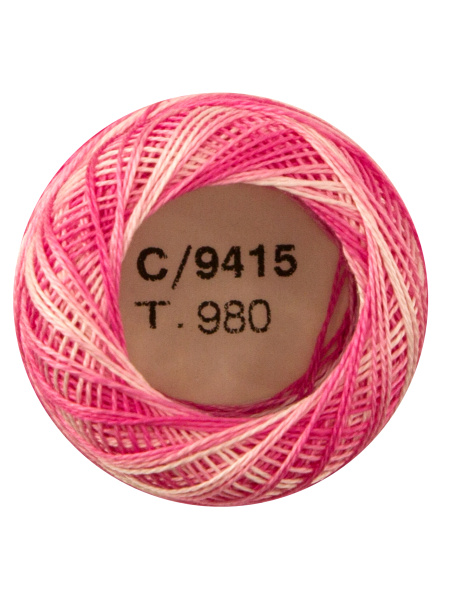 Мулине "Finca Perle"(Жемчужное), №16,мультиколорный цвет 9415. Арт 00009/16/9415           