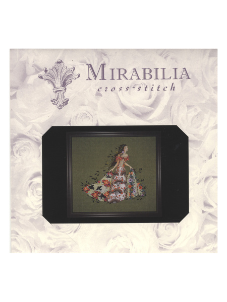 Схема для вышивания MIRABILIA "Blackbird". Арт MD188