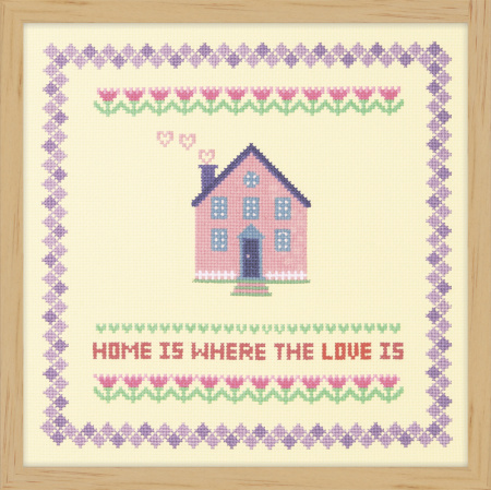 Набор для вышивания "Розовая мансарда". Арт 2870705