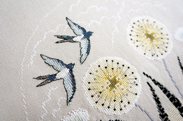 Набор для вышивания "Две ласточки". Арт 03.017.03