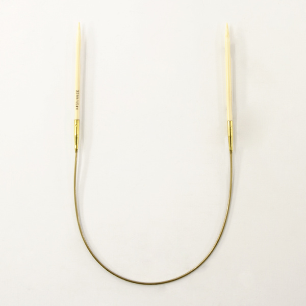 Спицы, круговые, бамбук addiNature BAMBOO №3,5, 40 см. Арт 555-7/3.5-40