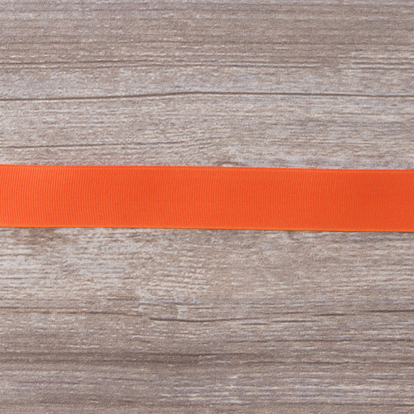 Лента репсовая SAFISA мини-рулон, 25 мм, 2,5 м, цвет 61, алый. Арт P00350W-25мм-61         