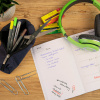 Пенал для ручек "Pencil Case" на молнии, 22 х 7 х 7 см, текстильный, цвет темно-голубой. Арт 04003/6