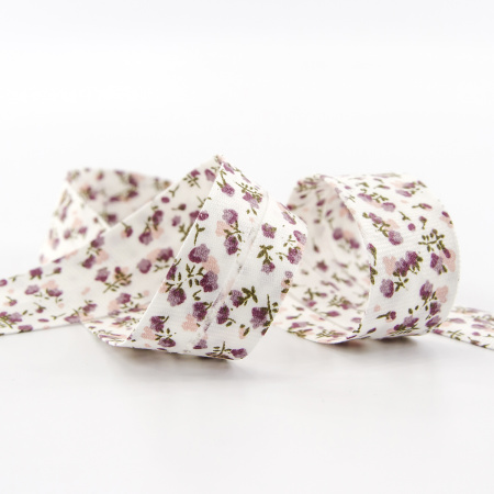 Косая бейка с рисунком SAFISA, арт.6592, 20 мм, 20 м, цвет 02. Арт 6592-20мм-02