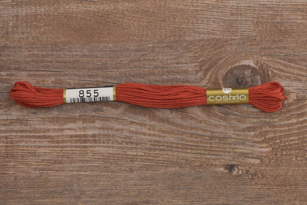 Мулине COSMO однотонный цвет  855       . Арт 25-6/855       