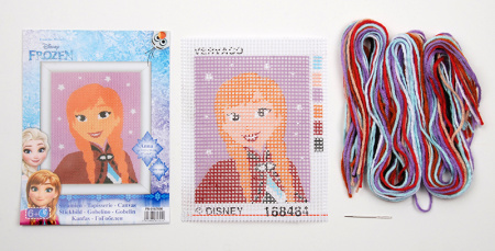 Набор для вышивания "Холодное сердце. Анна". Арт PN-0167690