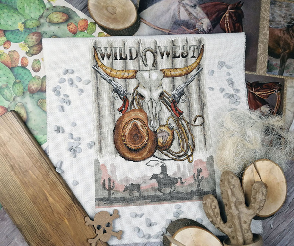Набор для вышивания "Дикий запад". Арт 09.009.08