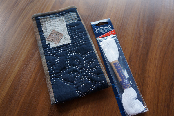 Нить для вышивки сашико, 40 м, цвет белый. Арт ERS.008