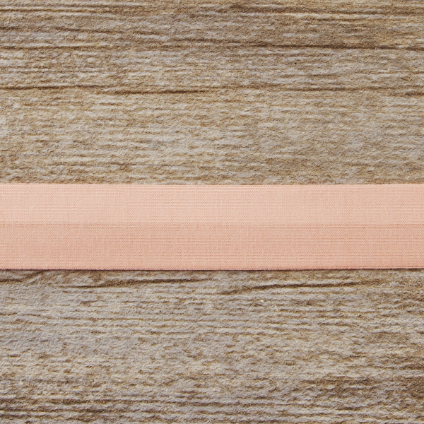 Косая бейка хлопок, 20 мм, 20 м, цвет 83, чайная роза. Арт 6598-20мм-83