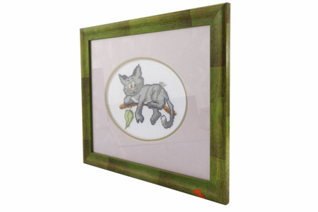 Вышитая картина "На ветке". Арт Модель 01.031.03