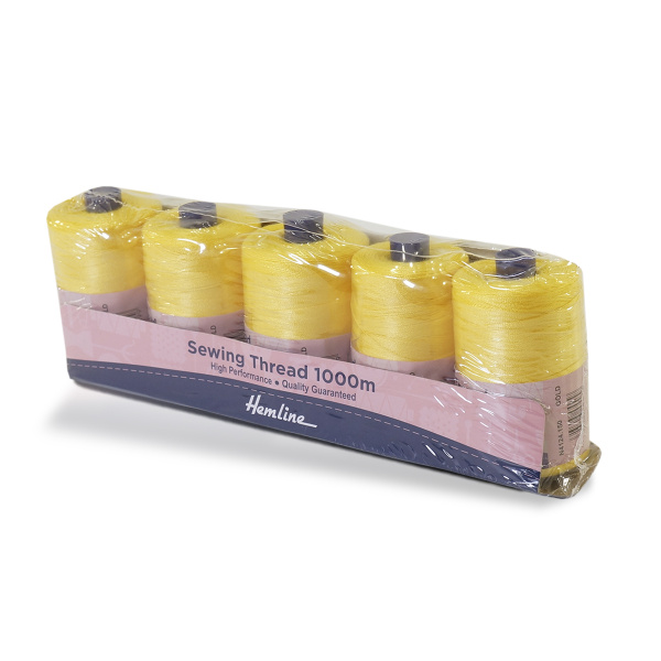 Нить универсальная  Hemline для шитья, 1000 м. Арт N4124.150