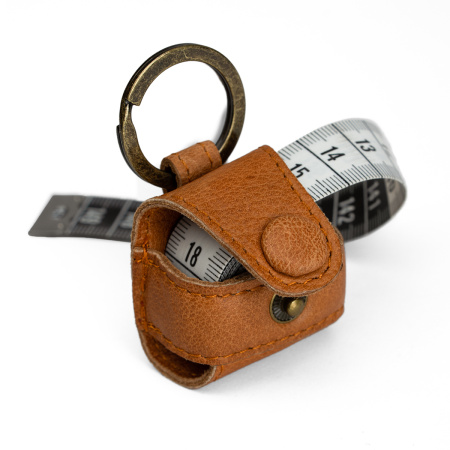 Чехол для сантиметровой ленты "Malmö" Whisky. Арт QB-4186/Whisky