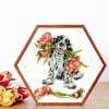 Набор для вышивания "Blooming With Love". Арт XHD99