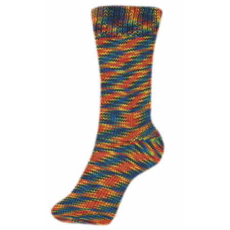 Пряжа Fortissima Socka 4-fach color, 75% шерсть, 25% полиамид, 420 м, 100 г. Арт 90028-2405