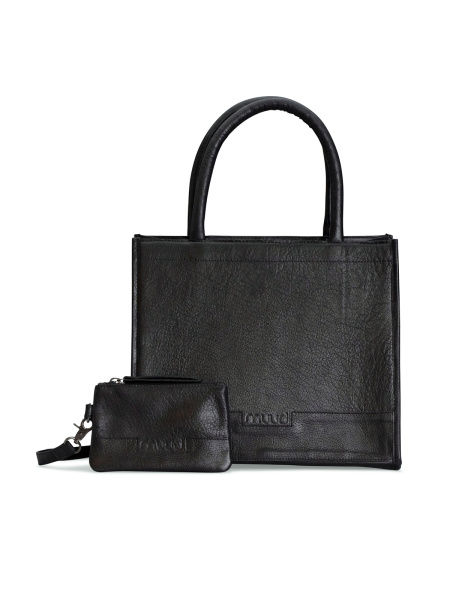 Сумка шоппер "Bina" Black. Арт QB-4640/Black