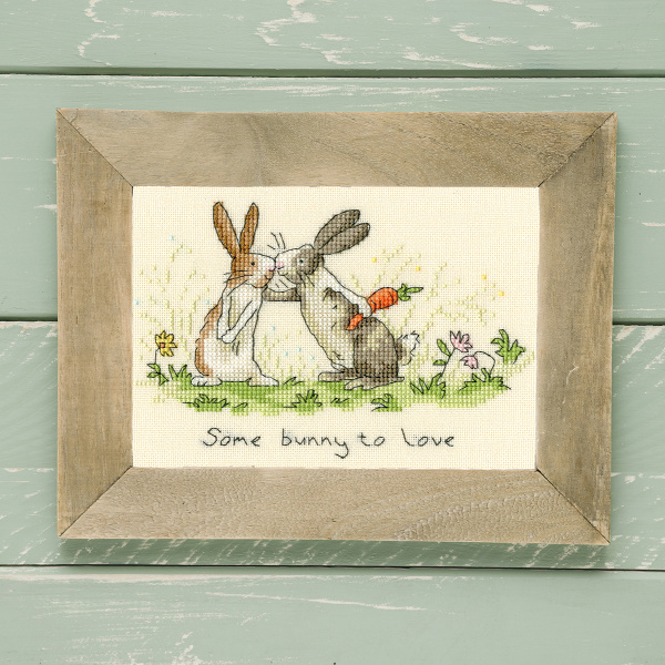Набор для вышивания "Some bunny to love". Арт XAJ3