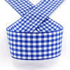 Лента с рисунком клетка SAFISA, 40 мм, 25 м, цвет 13, синий. Арт 469-40мм-13             