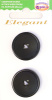 Пуговицы ELEGANT. Арт 11951-25-BLACK/2