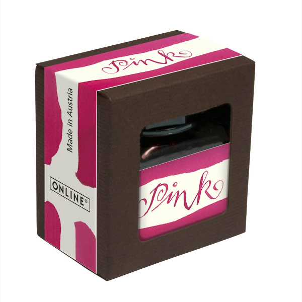 Чернила "Ink Colour Inspiration" для перьевых ручек и роллеров, 15 мл, цвет розовый. Арт 17118/3