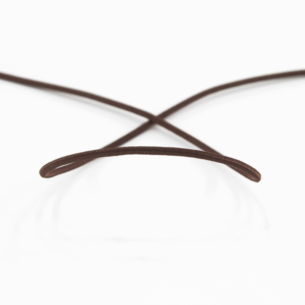 Резинка шляпная PEGA, цвет темно-коричневый, 1,65 мм. Арт 852212286A7920          