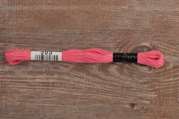 Мулине COSMO однотонный цвет  203       . Арт 25-6/203       