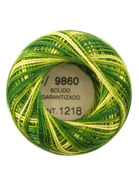 Мулине "Finca Perle"(Жемчужное"), №8, мультиколорный цвет 9860. Арт 00880/08/9860           