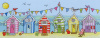 Набор для вышивания "Beach Hut Fun". Арт XJR19