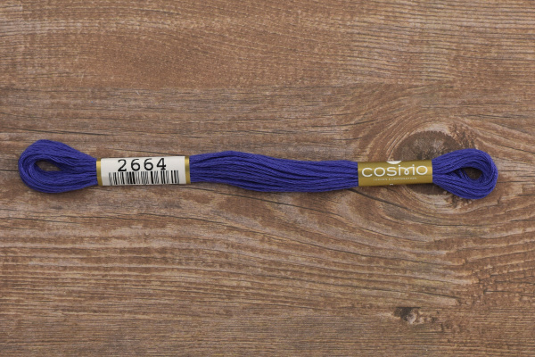 Мулине COSMO однотонный цвет  2664      . Арт 25-6/2664      
